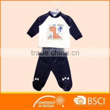 Infant Baby Pajama Set Fancy Dinosaur Sleeping Suits photo-2