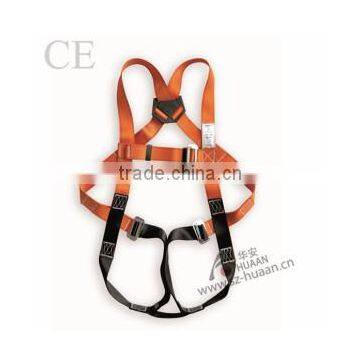 A CE EN354 adjustable safety harness full body safety harness polyester safety harness