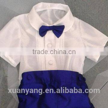 100% Cotton Hot Sale Children's Formal Dress Cotton Child Suit Kids Clothes Clothing Set photo-2