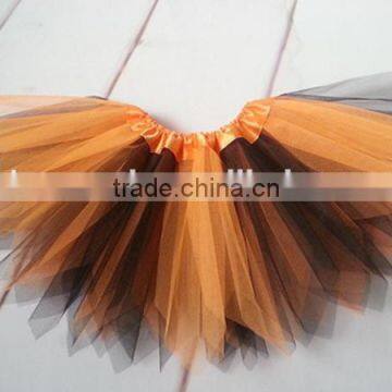 2014 Kids Halloween Orange Black Costumes Tutu Skirt for Kids photo-2