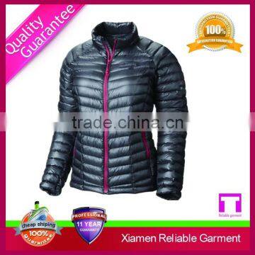 2015 New design ultra light goose down jacket made in China