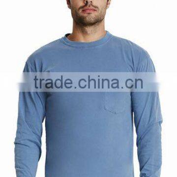 Next Level Apparel Unisex Inspired Dye L/S Pocket Crew Tee - 100% Combed Ring-spun Cotton Jersey and Comes With Your Logo photo-3