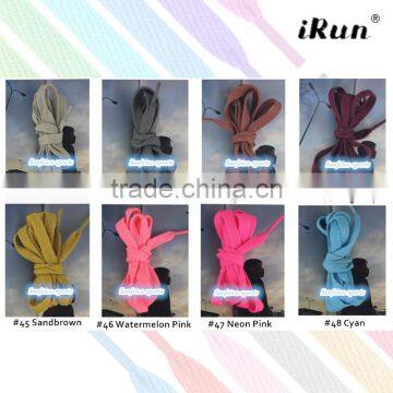 Fat Bootlaces Shoe Laces For Trainers Sneakers Colours~Flat Sports Shoelaces~NO MOQ~57 Colors Available~Accept Custom photo-4