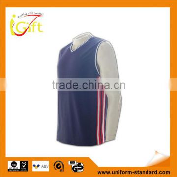 ISO 9001 Audit factory blank tailored wholesale v-neck gym vest