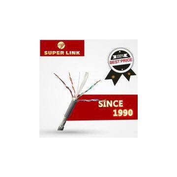 Network Cable CAT6 SFTP/4*2*0.57 OFC/96*0.12shield Braid 