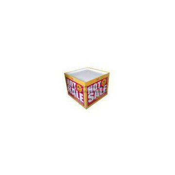 4C offset printing Corrugated Cardboard Pallet Display table For promotion