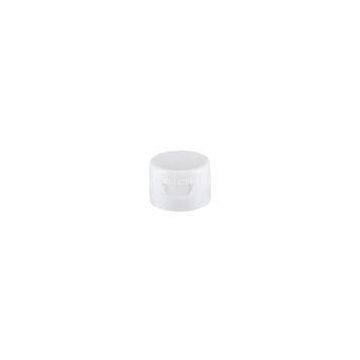 White D35mm Beverage / Cosmetics Plastic Flip Top Cap For Hand Cream