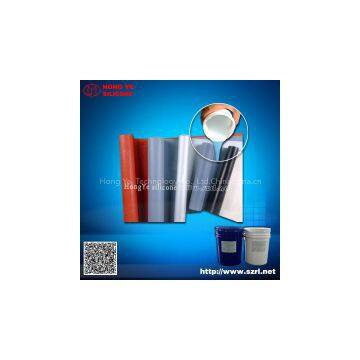 silicone rubber for coating textile?