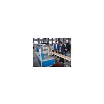 Twin Screw WPC Profile Extrusion Line / Equipment For Wood Plastic Composite Profiles , SJSZ-65