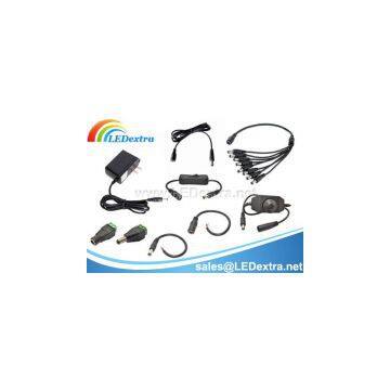 DC Power Cable Set For LED Lighting