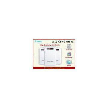 8 core CPU Dual USB Port External Power Pack With 20000mAh High Capacity