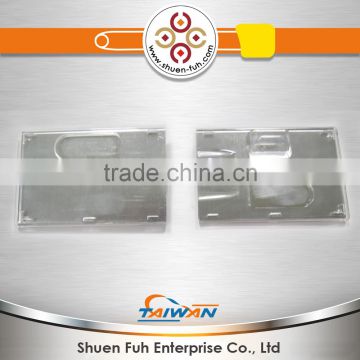 Custom clear name card holder for PVC business plastic ID card holder