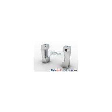 Access Control Card Pedestrian Barrier Gate Swing With Bar Code