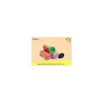 Printable Plastic Garbage Bags with Recycle PE materials Rolling Type OEM