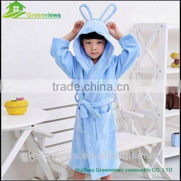 Cotton Cute velet Children's Bathrobe cotton cartoon kids bathrobe child clothes clothing kids cute sleepwear