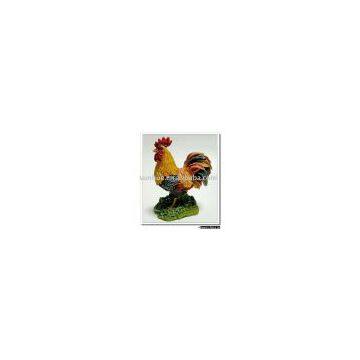 Rooster figurine crafts