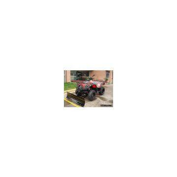 ATV With SNOW PLOWER