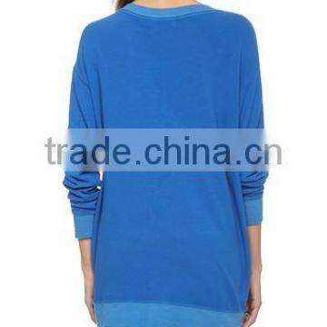 Vintage Inspired Top Stitched Women's Sweatshirt photo-4