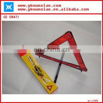 safety reflector warning triangle, traffic warn triangle