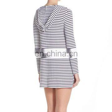 C71 Print Cover-Up Beach Hoodie Women photo-3