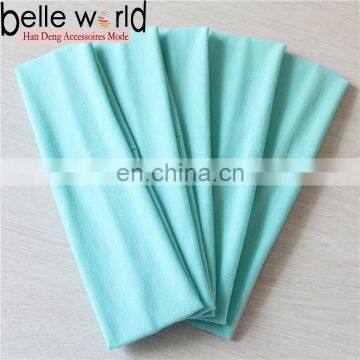 Wholesale plain sports cotton headband for human