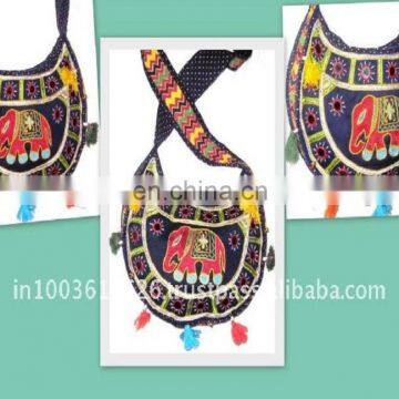 Indian Girl's Collage Shoulder Bag