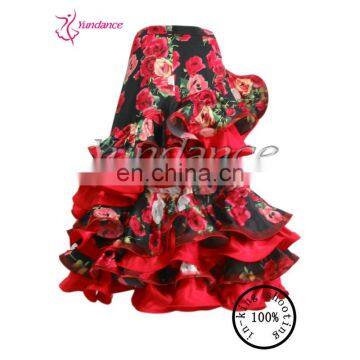 2015 Fashion Dance Clothes Flower For Women/Girls S-230