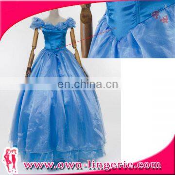 Apparel Ladies' Fancy Dress Adult Women Cinderella Princess Dress Cosplay Costume