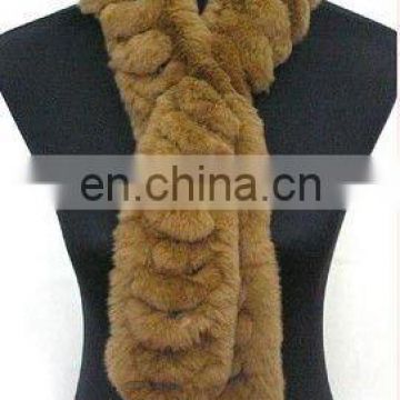 Fashion Rex Rabbit Fur Scarf