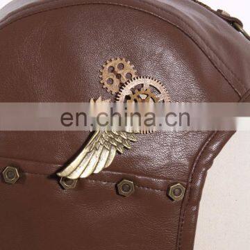 Steampunk Aviator Hat With Accessories photo-3
