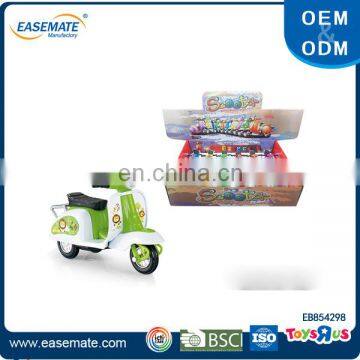 Die cast scale model motorcycle toy for kids