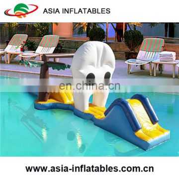 Water Floating Teeth Sports Equipment Inflatable Water Obstacle for pool games