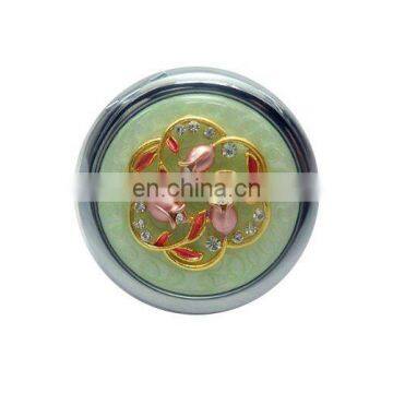 New Design Popular selling foldable round metal mirror