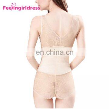 Wholesale Price Price Nude V Neck Sleeveless Nylon Women Underwear Body Shaper Slimming photo-4