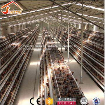 Design 5000 Birds Chicken Layer Cages Factory Price Poultry Battery Cage For Sale Zambia Ghana Farm