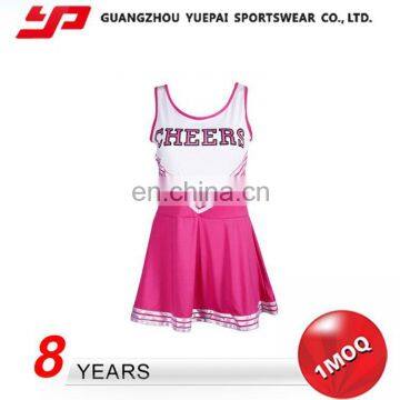 Top Class Soft New Design Blue And Yellow Cheerleading Uniforms