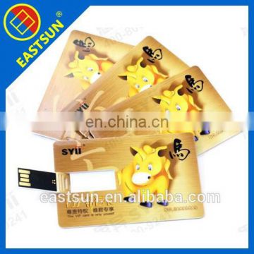 Promotional logo prinitng Card USB Flash Drive