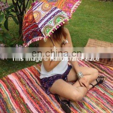 Indian Handmade Traditional Umbrellas Wholesale Lot 30 Pcs Indian Parasol Rajasthani Decor photo-3