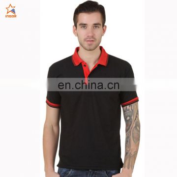 2016 China supplier men's sports apparel dry fit solid polo shirt