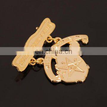 Custom high quality gold grand representative medal