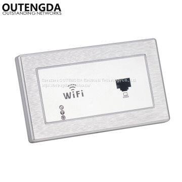 300Mbps 118 Type Wall Mount Wireless AP Access Point Socket WiFi Repeater Extender Router for Hotel Domitory Office Room photo-5