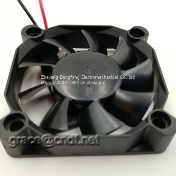 CNDF Brushless Energy Saving Mini Ventilation Fan 50x50x10mm 12v/24v Cheap photo-2