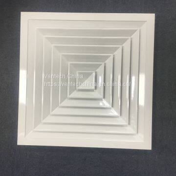 aluminum supply square lay in air ceiling  diffusers  parts China supplier