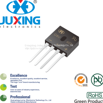Factory direct sell GBU610 Plug in Bridge Rectifiers diodes GBU case