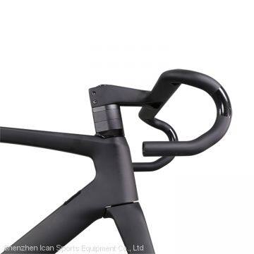 Wholesale Light T700+T800 AERO Disc Carbon Road Frame for Road Bicycles photo-4