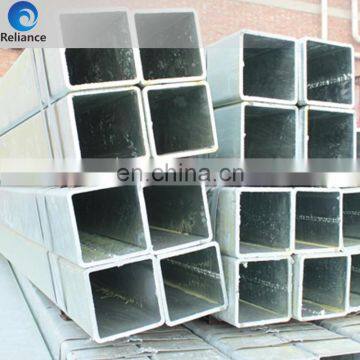 Iron gi / Pre Galvanized Hollow Section Square Iron Seamless Rectangular Tubes