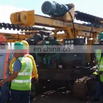 Low Price Guardrail Solar Pile Driver Machine