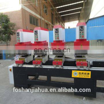 Four doors and windows painted sculpture welding PVC window equipment--Seamless welding machine for color plastic profile pvc