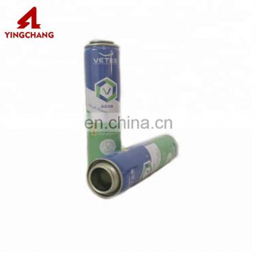 Oxygen tinplate empty aerosol can sizes