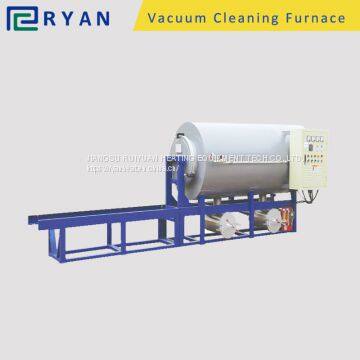 polymer pyrolysis furnace for clean spin pack and spinneret in chemical fiber industry